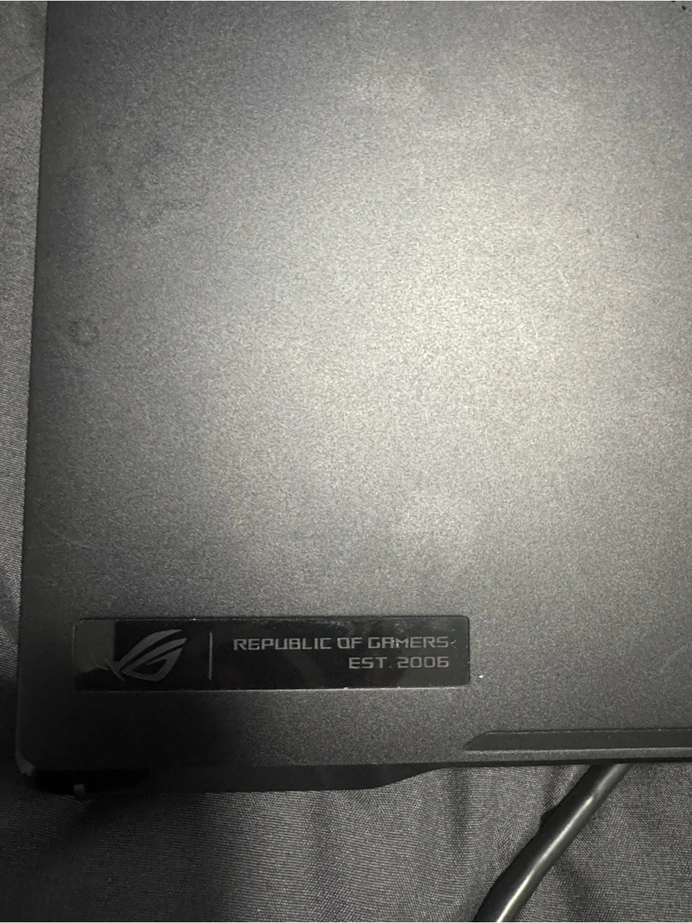 Sleek Black Laptop with RTX Graphics